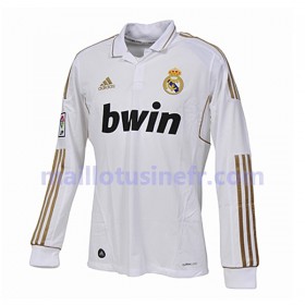 Maillot de Foot Real Madrid Domicile Retro 2011-2012 Manches Longues